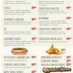 Menu Yolo Burgers  December 2023 131211-001400